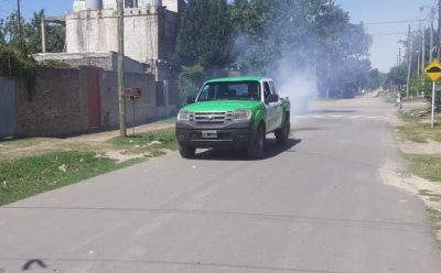 TAREAS DE FUMIGACIÓN EN 9 DE ABRIL