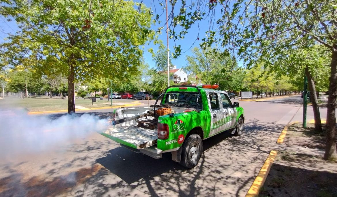 EL MUNICIPIO REALIZÓ TAREAS DE FUMIGACIÓN EN CANNING Y MONTE GRANDE