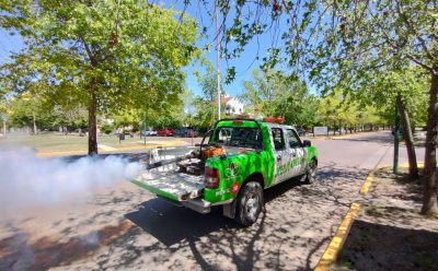 EL MUNICIPIO REALIZÓ TAREAS DE FUMIGACIÓN EN CANNING Y MONTE GRANDE
