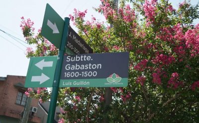 <strong>EN 2022, EL MUNICIPIO INSTALÓ 1.020 CARTELES CON NUEVA SEÑALIZACIÓN DE CALLES Y AVENIDAS DEL DISTRITO</strong>