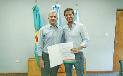 <strong>FERNANDO GRAY MANTUVO UNA REUNIÓN CON REPRESENTANTES DE LA EMPRESA PLAZA LOGÍSTICA</strong>