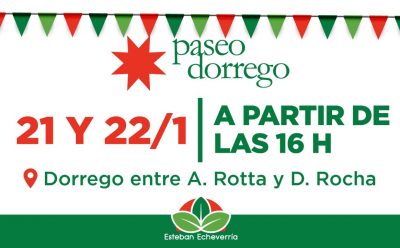 ESTE FIN DE SEMANA: NUEVA EDICIÓN DE PASEO DORREGO CON UNA VARIEDAD DE ESPECTÁCULOS