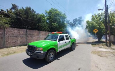 <strong>TAREAS DE FUMIGACIÓN EN ESTEBAN ECHEVERRÍA</strong>
