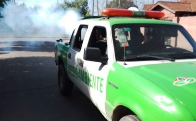 AVANZAN LOS TRABAJOS DE FUMIGACIÓN