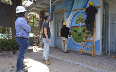 OBRAS DE GAS EN ESCUELAS DURANTE EL VERANO