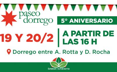 PASEO DORREGO CELEBRA SU QUINTO ANIVERSARIO