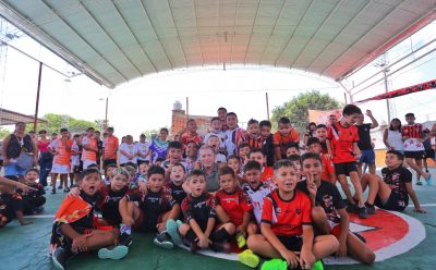 FERNANDO GRAY INAUGURÓ EL TECHO PARABÓLICO DEL CLUB SOCIAL Y DEPORTIVO UNIÓN
