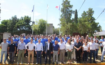 FERNANDO GRAY Y DANIEL SCIOLI RECORRIERON UNA EMPRESA DE AUTOPARTES EN ESTEBAN ECHEVERRÍA