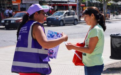 EN EL MES DE LA MUJER, EL MUNICIPIO REALIZÓ JORNADAS INFORMATIVAS SOBRE VIOLENCIA DE GÉNERO