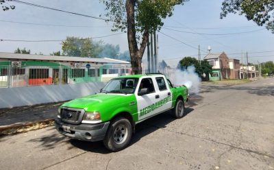 TRABAJOS DE FUMIGACIÓN EN EL DISTRITO