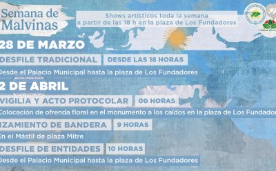 COMIENZA LA SEMANA DE MALVINAS EN ESTEBAN ECHEVERRÍA