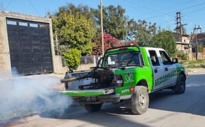 TAREAS DE FUMIGACIÓN EN EL DISTRITO