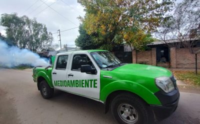 EL MUNICIPIO REALIZÓ TRABAJOS DE FUMIGACIÓN