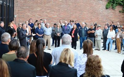 FERNANDO GRAY ENCABEZÓ EL ACTO EN CONMEMORACIÓN DEL 110° ANIVERSARIO DE ESTEBAN ECHEVERRÍA
