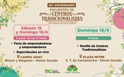 ENCUENTRO DE CENTROS TRADICIONALISTAS DE ESTEBAN ECHEVERRÍA