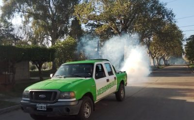 EL MUNICIPIO AVANZA CON LAS TAREAS DE FUMIGACIÓN EN EL DISTRITO