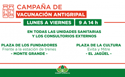AVANZA LA CAMPAÑA DE VACUNACIÓN ANTIGRIPAL