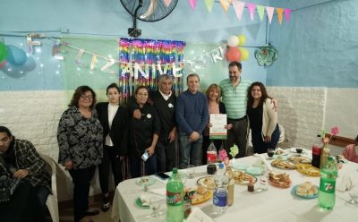 FERNANDO GRAY PARTICIPÓ DEL 20° ANIVERSARIO DEL CENTRO DE JUBILADOS Y PENSIONADOS LA AMISTAD