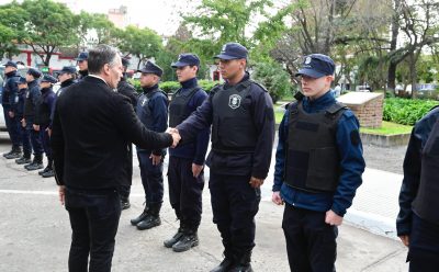 FERNANDO GRAY PUSO EN FUNCIONES A 51 CONDUCTORAS Y CONDUCTORES DE MÓVILES POLICIALES QUE SE INCORPORAN A LAS FUERZAS DE SEGURIDAD EN EL DISTRITO