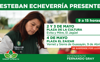 NUEVAS JORNADAS DE ESTEBAN ECHEVERRÍA PRESENTE
