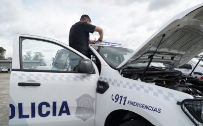 SE INSTALARON LOS EQUIPOS DE COMUNICACIÓN Y RASTREO EN LOS NUEVOS PATRULLEROS
