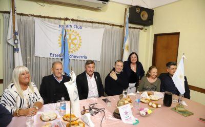 FERNANDO GRAY PARTICIPÓ DE LA CELEBRACIÓN POR EL 73° ANIVERSARIO DEL ROTARY CLUB ESTEBAN ECHEVERRÍA