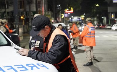 EL MUNICIPIO Y LAS FUERZAS FEDERALES REALIZARON OPERATIVOS DE CONTROL VEHICULAR