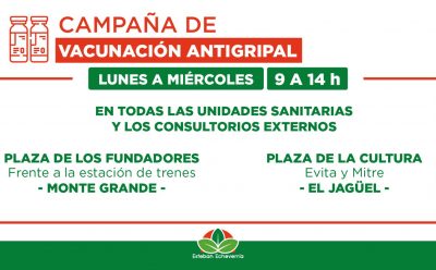 AVANZA LA CAMPAÑA DE VACUNACIÓN ANTIGRIPAL