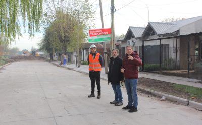 FERNANDO GRAY RECORRIÓ LAS OBRASEN LOS BARRIOS LA MORITA Y SAN IGNACIO