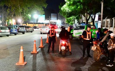 CONTINÚAN LOS CONTROLES DE TRÁNSITO EN LA PLAZA MITRE