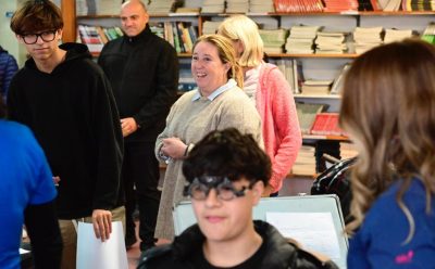 EL PROGRAMA OFTALMOLÓGICO ECHEVERRÍA LLEGÓ A LAS ESCUELAS SECUNDARIAS DEL DISTRITO