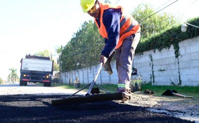 COMENZARON LOS TRABAJOS DE BACHEO EN CANNING
