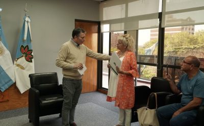 FERNANDO GRAY DIALOGÓ CON AUTORIDADES DE LA ORGANIZACIÓN RENACER