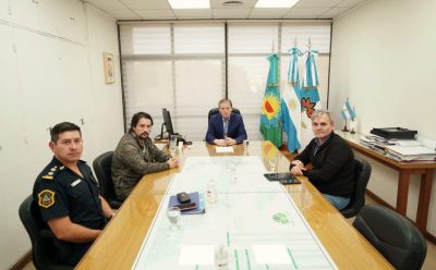 FERNANDO GRAY SE REUNIÓ CON AUTORIDADES PROVINCIALES DE INVESTIGACIÓN E INTELIGENCIA CRIMINAL