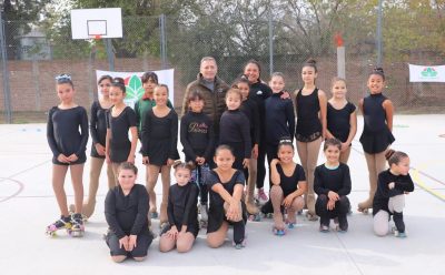 FERNANDO GRAY INAUGURÓ UN PLAYÓN MULTIDEPORTIVO EN EL CAMPO DE DEPORTES DEL CENTENARIO Y RECORRIÓ INSTITUCIONES EN EL BARRIO SANTA CATALINA