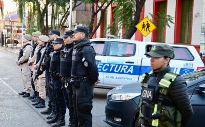 NUEVO OPERATIVO DE SEGURIDAD DE LAS FUERZAS FEDERALES EN MONTE GRANDE