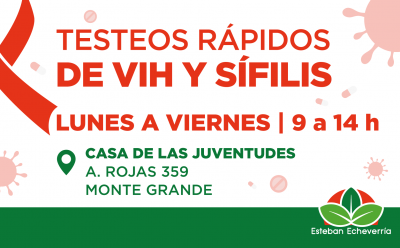 TESTEOS RÁPIDOS DE VIH Y SÍFILIS