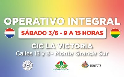 OPERATIVO INTEGRAL EN MONTE GRANDE SUR