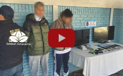 TRAS ALLANAMIENTOS, LA POLICIA BONAERENSE DETUVO A UNA BANDA QUE REALIZABA ENTRADERAS EN ESTEBAN ECHEVERRÍA
