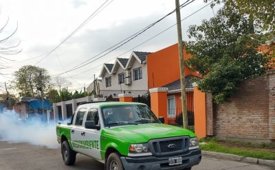 FUMIGACIÓN EN MONTE GRANDE Y MONTE GRANDE SUR