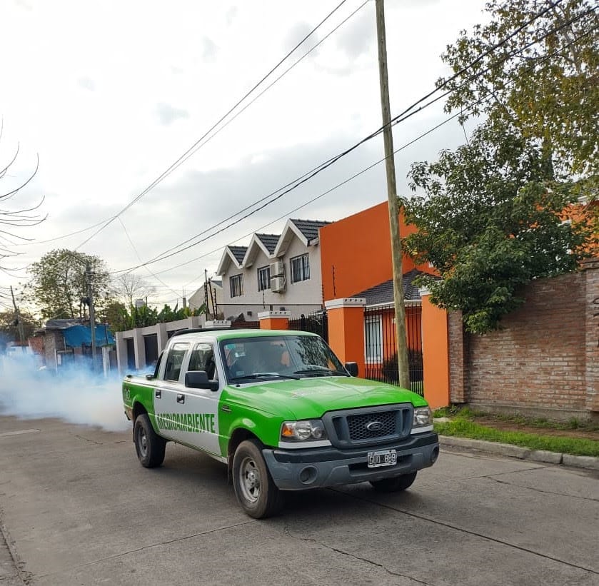 FUMIGACIÓN EN MONTE GRANDE Y MONTE GRANDE SUR