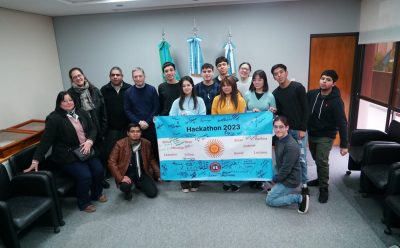 FERNANDO GRAY RECIBIÓ A ESTUDIANTES DE LA ESCUELA TÉCNICA N° 1