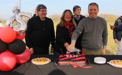 FERNANDO GRAY ASISTIÓ A LOS FESTEJOS POR EL 25° ANIVERSARIO DEL MONTE GRANDE FOOTBALL CLUB