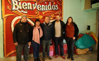 FERNANDO GRAY RECORRIÓ INSTITUCIONES SOCIALES, DEPORTIVAS Y RELIGIOSAS DEL BARRIO EL ZAIZAR
