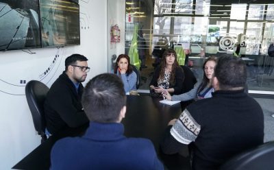 EL PERSONAL DEL CENTRO OPERATIVO DE MONITOREO REALIZÓ UNA CHARLA PARA AUTORIDADES Y DOCENTES DE TRES INSTITUCIONES EDUCATIVAS DE 9 DE ABRIL