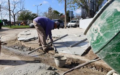 AVANZAN LAS OBRAS EN LA UNIDAD SANITARIA N° 5 DE 9 DE ABRIL