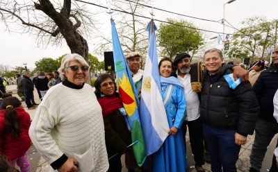 FERNANDO GRAY PARTICIPÓ DEL FESTEJO POR EL DÍA DE LA INDEPENDENCIA