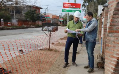 FERNANDO GRAY RECORRIÓ EL BARRIO MALVINAS DE MONTE GRANDE