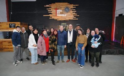FERNANDO GRAY RECORRIÓ EL BARRIO SAN CARLOS DE 9 DE ABRIL