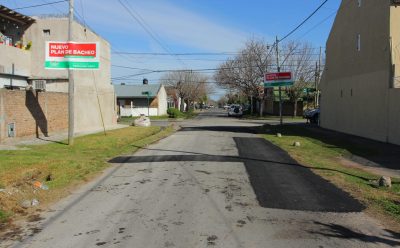 LUIS GUILLÓN: AVANZAN LOS TRABAJOS DE BACHEO